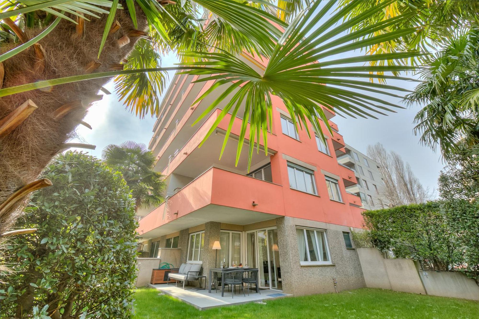 Res San Marco 1 - Happy Rentals Lugano Buitenkant foto